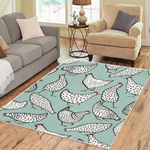 Load image into Gallery viewer, Chicken Hen Area Rug
