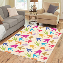 Load image into Gallery viewer, Dinosaur Footprint Area Rug
