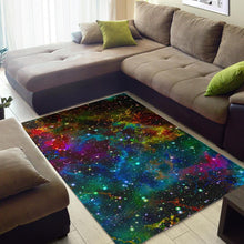 Load image into Gallery viewer, Abstract Colorful Galaxy Space Print Area Rug

