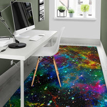 Load image into Gallery viewer, Abstract Colorful Galaxy Space Print Area Rug
