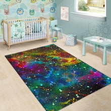 Load image into Gallery viewer, Abstract Colorful Galaxy Space Print Area Rug
