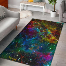 Load image into Gallery viewer, Abstract Colorful Galaxy Space Print Area Rug
