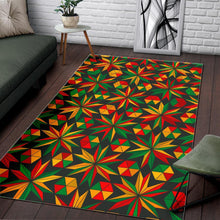 Load image into Gallery viewer, Abstract Geometric Reggae Pattern Print Area Rug
