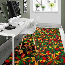 Load image into Gallery viewer, Abstract Geometric Reggae Pattern Print Area Rug

