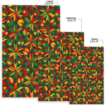 Load image into Gallery viewer, Abstract Geometric Reggae Pattern Print Area Rug
