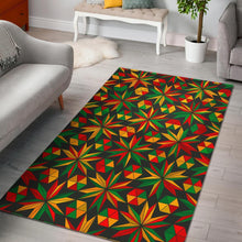 Load image into Gallery viewer, Abstract Geometric Reggae Pattern Print Area Rug
