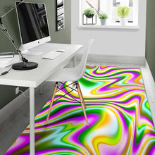 Load image into Gallery viewer, Abstract Holographic Liquid Trippy Print Area Rug
