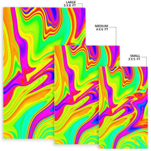 Load image into Gallery viewer, Abstract Liquid Trippy Print Area Rug
