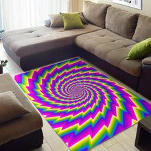 Load image into Gallery viewer, Abstract Twisted Moving Optical Illusion Area Rug
