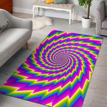 Load image into Gallery viewer, Abstract Twisted Moving Optical Illusion Area Rug
