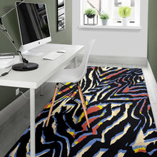 Load image into Gallery viewer, Abstract Zebra Pattern Print Area Rug
