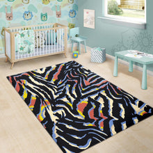 Load image into Gallery viewer, Abstract Zebra Pattern Print Area Rug

