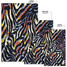 Load image into Gallery viewer, Abstract Zebra Pattern Print Area Rug
