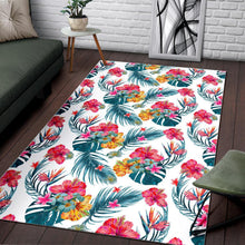 Load image into Gallery viewer, Aloha Hawaii Floral Pattern Print Area Rug
