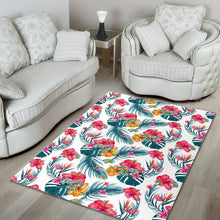 Load image into Gallery viewer, Aloha Hawaii Floral Pattern Print Area Rug
