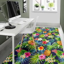 Load image into Gallery viewer, Aloha Hawaii Tropical Pattern Print Area Rug
