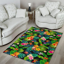 Load image into Gallery viewer, Aloha Hawaiian Tropical Pattern Print Area Rug
