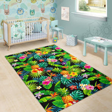 Load image into Gallery viewer, Aloha Hawaiian Tropical Pattern Print Area Rug
