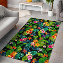 Load image into Gallery viewer, Aloha Hawaiian Tropical Pattern Print Area Rug

