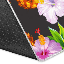 Load image into Gallery viewer, Aloha Hibiscus Pineapple Pattern Print Area Rug

