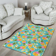 Load image into Gallery viewer, Aloha Summer Pineapple Pattern Print Area Rug
