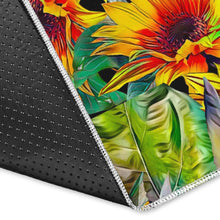 Load image into Gallery viewer, Autumn Sunflower Pattern Print Area Rug
