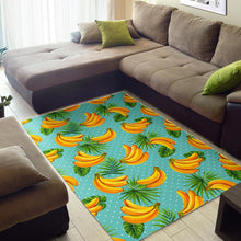 Load image into Gallery viewer, Banana Palm Leaf Pattern Print Area Rug
