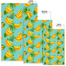 Load image into Gallery viewer, Banana Palm Leaf Pattern Print Area Rug
