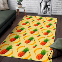 Load image into Gallery viewer, Banana Pineapple Pattern Print Area Rug
