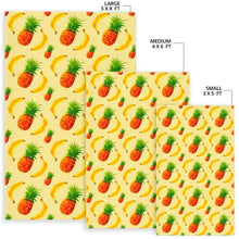 Load image into Gallery viewer, Banana Pineapple Pattern Print Area Rug
