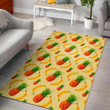 Load image into Gallery viewer, Banana Pineapple Pattern Print Area Rug
