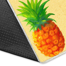 Load image into Gallery viewer, Beige Watercolor Pineapple Pattern Print Area Rug
