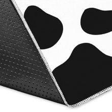 Load image into Gallery viewer, Black And White Cow Print Area Rug
