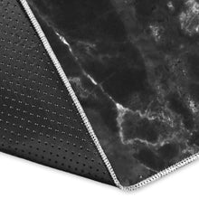 Load image into Gallery viewer, Black White Smoke Marble Print Area Rug
