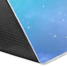 Load image into Gallery viewer, Blue Light Nebula Galaxy Space Print Area Rug
