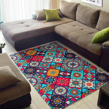 Load image into Gallery viewer, Bohemian Indian Mandala Patchwork Print Area Rug
