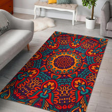 Load image into Gallery viewer, Bohemian Native Mandala Pattern Print Area Rug
