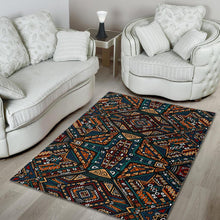 Load image into Gallery viewer, Boho Tribal Aztec Pattern Print Area Rug
