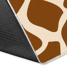 Load image into Gallery viewer, Brown Giraffe Pattern Print Area Rug
