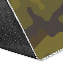 Load image into Gallery viewer, Brown Green Camouflage Print Area Rug

