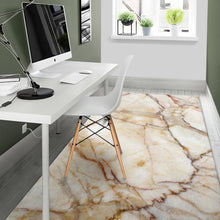 Load image into Gallery viewer, Brown Marble Print Area Rug
