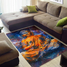 Load image into Gallery viewer, Buddha Statue Mandala Print Area Rug
