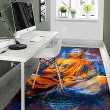 Load image into Gallery viewer, Buddha Statue Mandala Print Area Rug
