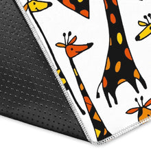 Load image into Gallery viewer, Cartoon Giraffe Pattern Print Area Rug
