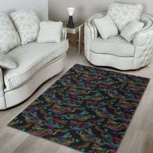 Load image into Gallery viewer, Chinese Dragon Pattern Print Area Rug
