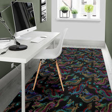 Load image into Gallery viewer, Chinese Dragon Pattern Print Area Rug
