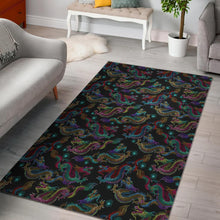 Load image into Gallery viewer, Chinese Dragon Pattern Print Area Rug
