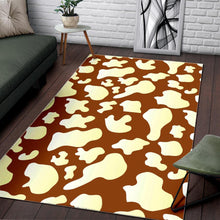 Load image into Gallery viewer, Chocolate And Milk Cow Print Area Rug

