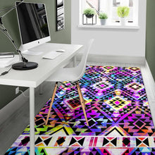 Load image into Gallery viewer, Colorful Aztec Pattern Print Area Rug
