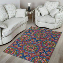 Load image into Gallery viewer, Colorful Bohemian Mandala Pattern Print Area Rug
